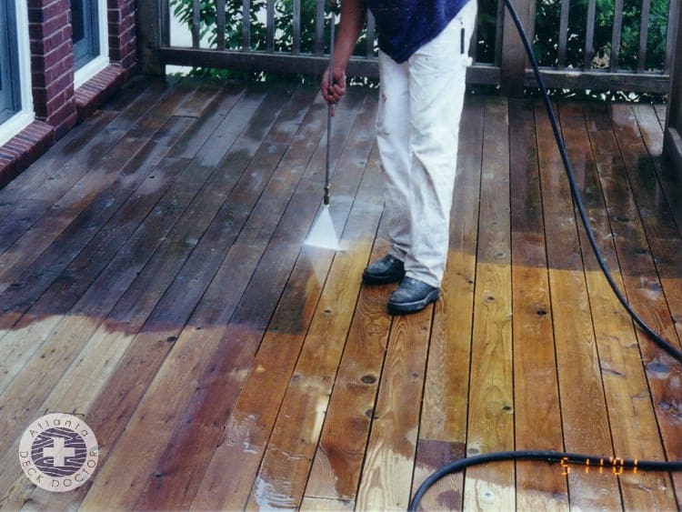 Deck Cleaning Restoration By Atlanta Deck Doctor