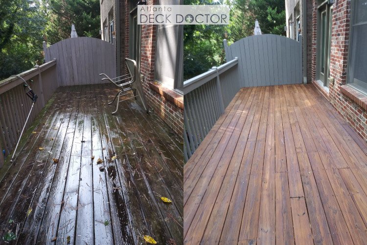 Tucker, Ga deck Refinishing
