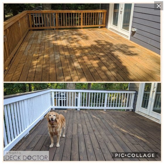 Deck Restoration Project Decatur, GA