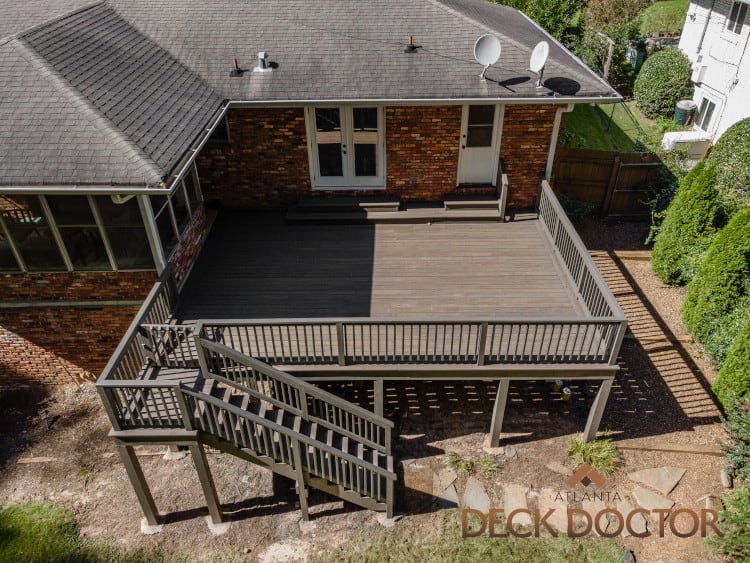Tucker, GA Deck Restoration Project: 2021 Tucker, GA Deck Restoration Project After Picture.