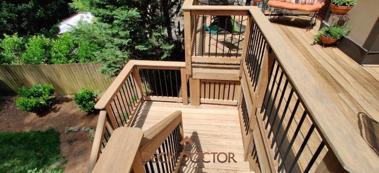 Image Of Ipe Deck After Cleaning Service