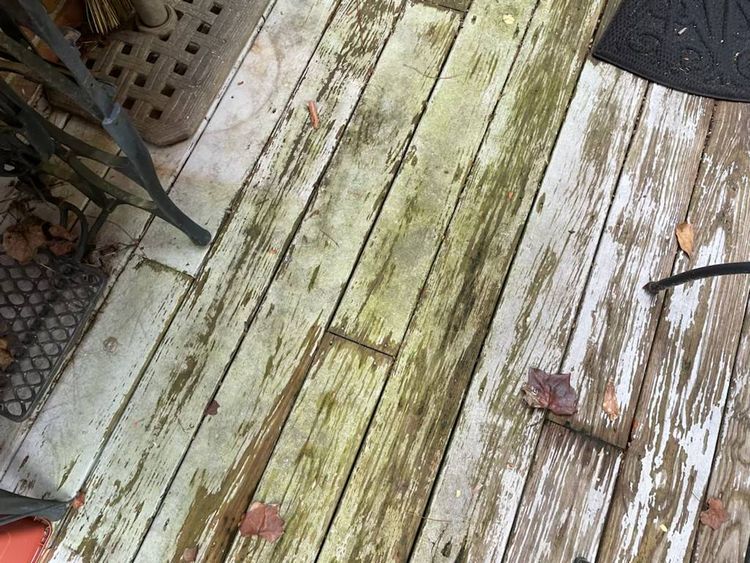 Peeling Paint Deck Floor Peeling Paint Deck floor